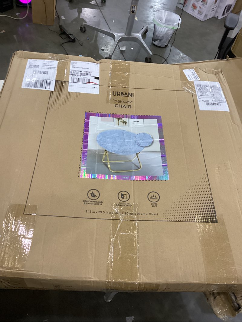 Condition photo showing New/Like New for Urban shops saucer chair