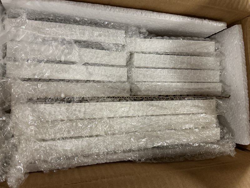 Condition photo showing New/Like New for ray & chow white gallery wall picture frames kit,set of 11 frames,solid wood and glass window,made to display 8x10 5x7 without mat or 5x7 4x6 pictures with mat,hanging hardware included