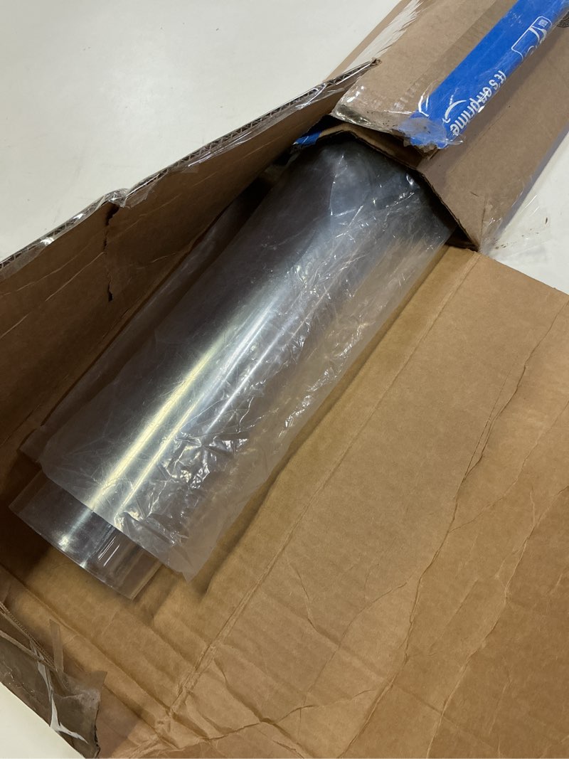 Condition photo showing Good Condition for LovePads Clear Desk Mat 28 x 72 Inch, 1.5mm Thick Clear Table Protector, Waterproof Plastic Table Cover Protector, PVC Desk Protector Mat, Vinyl Desk Cover for Desktop, Coffee & Dining Table 28" x 72" (Rectangular) Clear 1.5mm