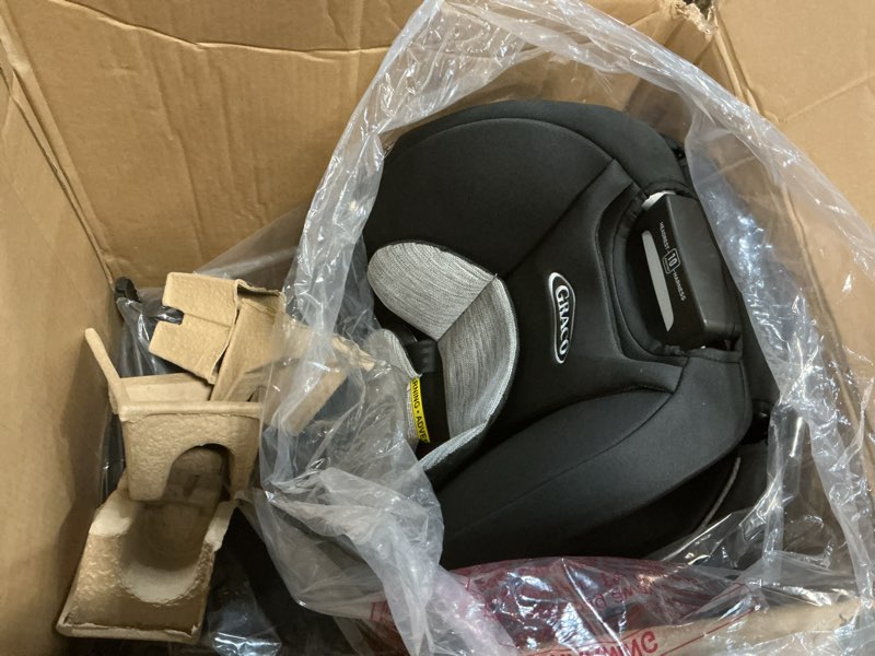 Condition photo showing Good Condition for Graco Slimfit 3-in-1 Convertible Car Seat, Ultra-Space-Saving Design, Jarret, Suitable for Rear and Forward-Facing, Highback Booster Seat with 10-Position Headrest