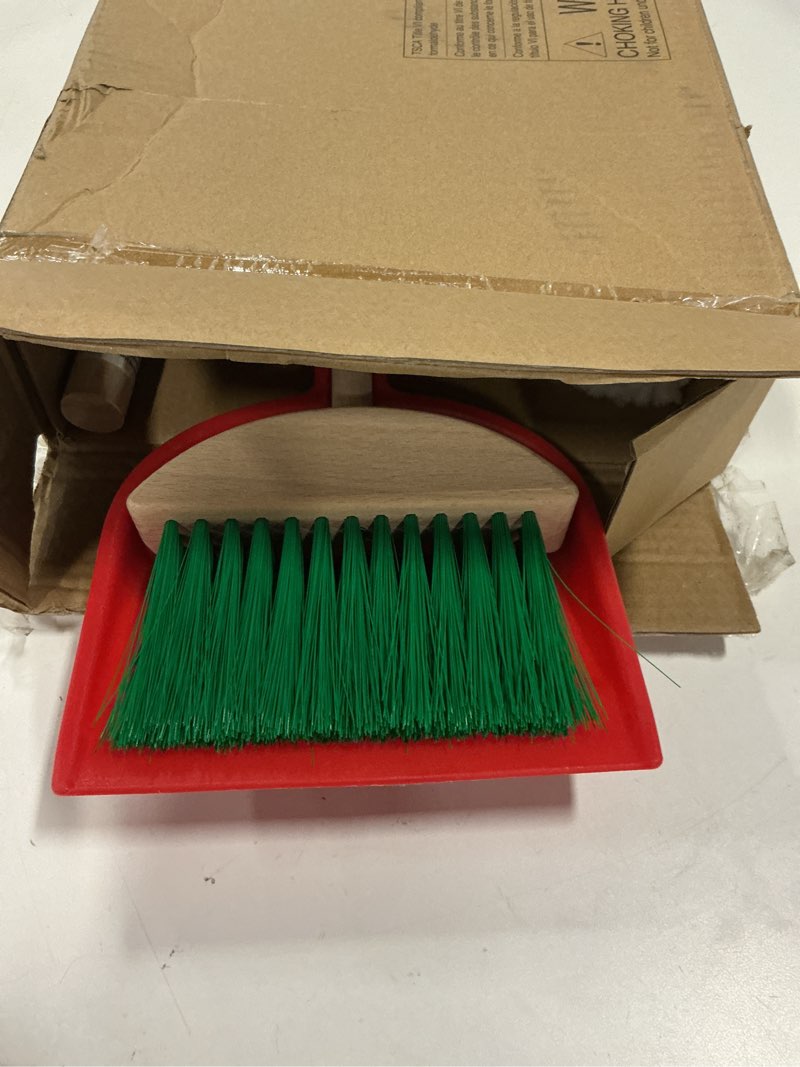Condition photo showing New/Like New for Melissa & Doug Let's Play House Dust! Sweep! Mop! 6 Piece Pretend Play Set - Toddler Toy Cleaning Set, Pretend Home Cleaning Play Set, Kids Broom And Mop Set For Ages 3+