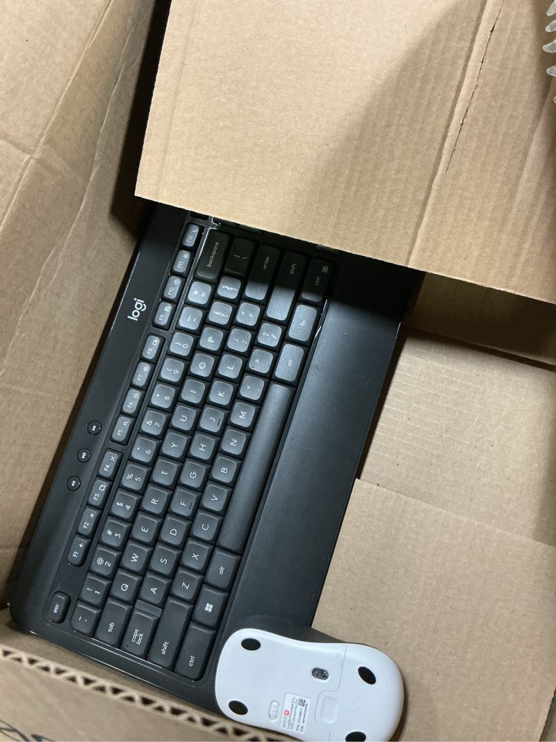 Condition photo showing As Is for Similar Logitech MK540 Advanced Wireless Keyboard and Mouse Combo for Windows, 2.4 GHz Unifying USB-Receiver, Multimedia Hotkeys, 3-Year Battery Life, for PC, Laptop 2024 Model