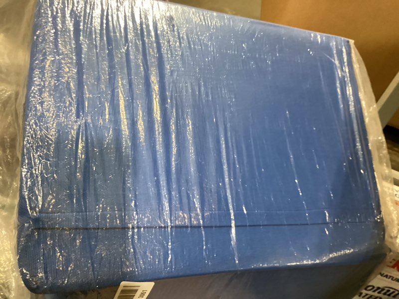 Condition photo showing Good Condition for fanwer positioning wedge pillow for side sleeping (3 in 1), 40 degree triangle bed wedges & body positioners for back pain, preventing bedsores, after surgery, knees elevated, pregnancy blue