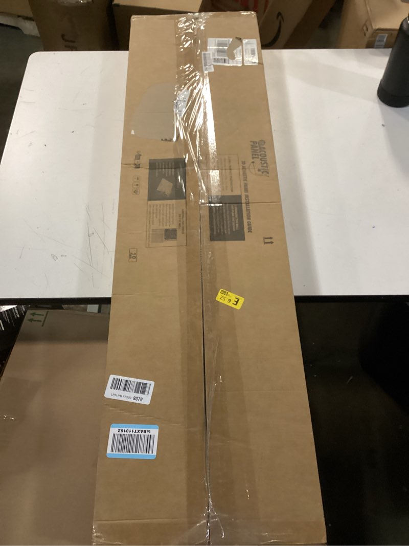 Condition photo showing New/Like New for Art3d 10-Pack Peel and Stick Acoustic Panels with Acrylic Tape - 12 x 48 inches, Self Adhesive Sound Absorbing Polyester Wall Panels for Home Office Studio, White White-polyester