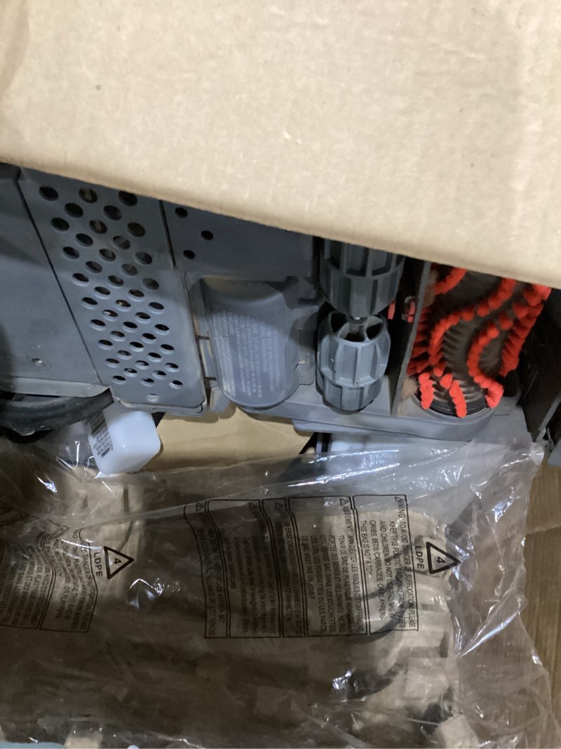 Condition photo showing As Is for BISSELL® Big Green® Professional Carpet Cleaner with XL DirtLifter PowerBrush, 9-inch Long Reach Hose, 6-inch Tough Stain Tool, Includes BISSELL PRO MAX Formula with Stain Protect Technology