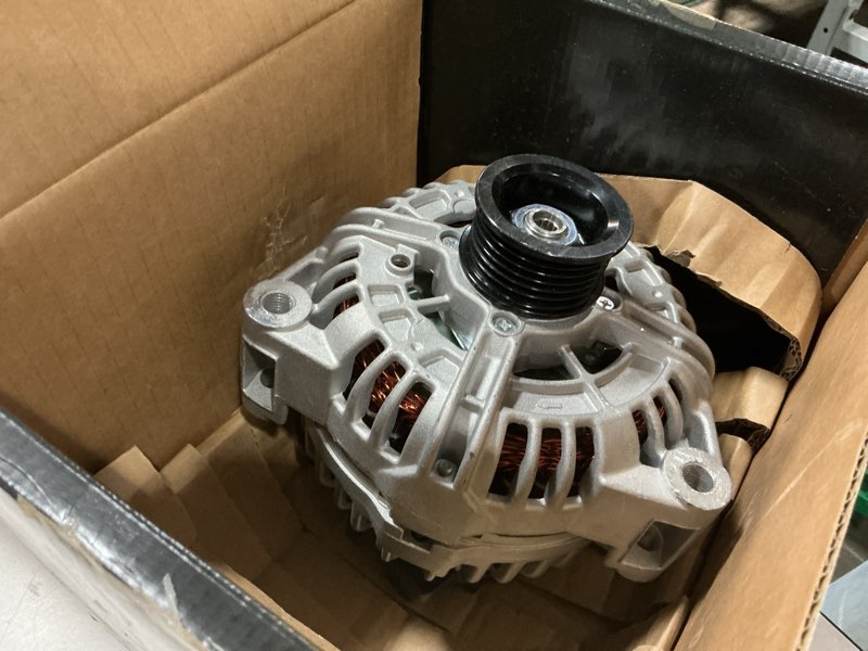 Condition photo showing New/Like New for bosch alternator - al0826n