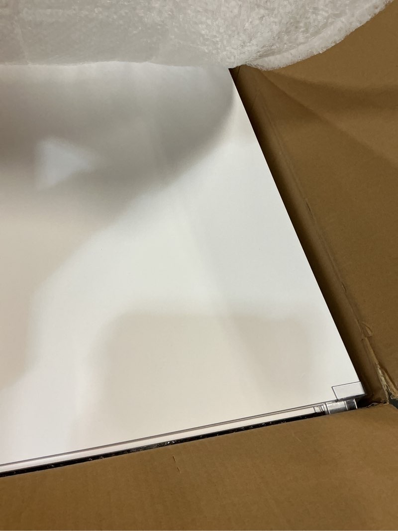 Condition photo showing New/Like New for hoolerry 5 pcs wire shelf covers foamed pvc wire rack covers for removable closet (not wood) pantry shelves for cabinet bathroom kitchen shelving decoration(white,40x16inch) 40 x 16 inch white