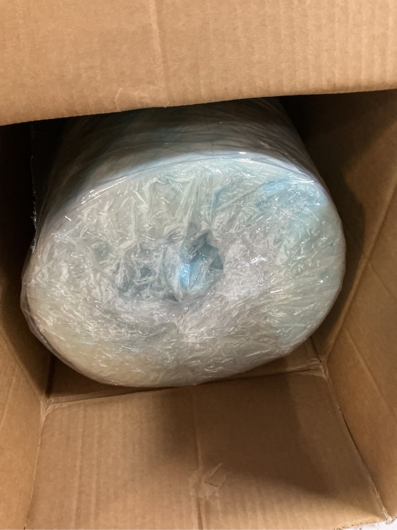 Condition photo showing New/Like New for 3 inch 5-zone full memory foam mattress topper, cooling gel infused foam mattress topper for pressure relief, certipur-us certified full bed topper,blue, 54"×75" 3 inch full