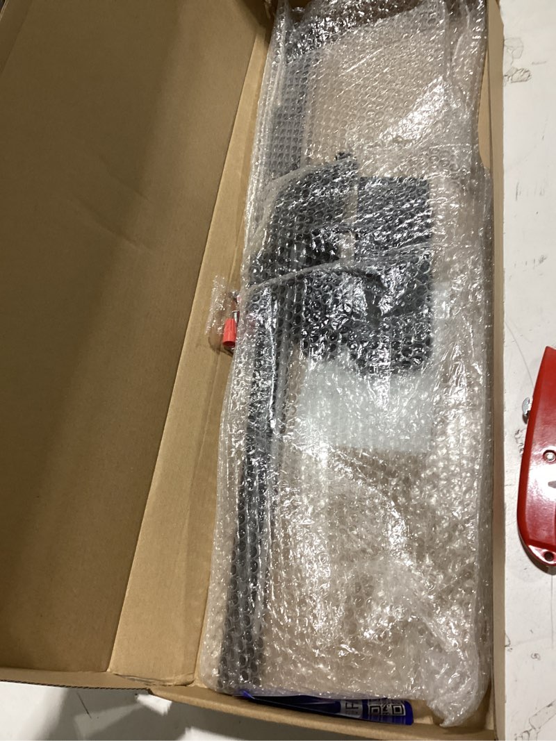 Condition photo showing Good Condition for plug in picture light for wall mural led art light with on/off switch, 3000k warm white brightness adjustable gallery painting lights for picture display dartboard art work (black, 24inch) black 24inch