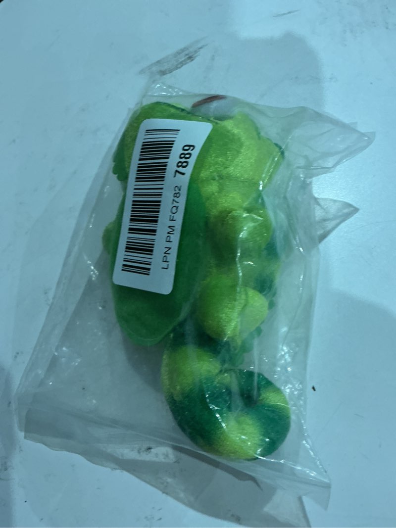 Condition photo showing Good Condition for krk 6inch pascal lizard plush shoulder toy, chameleon animal plush, magnet buddy pascal doll