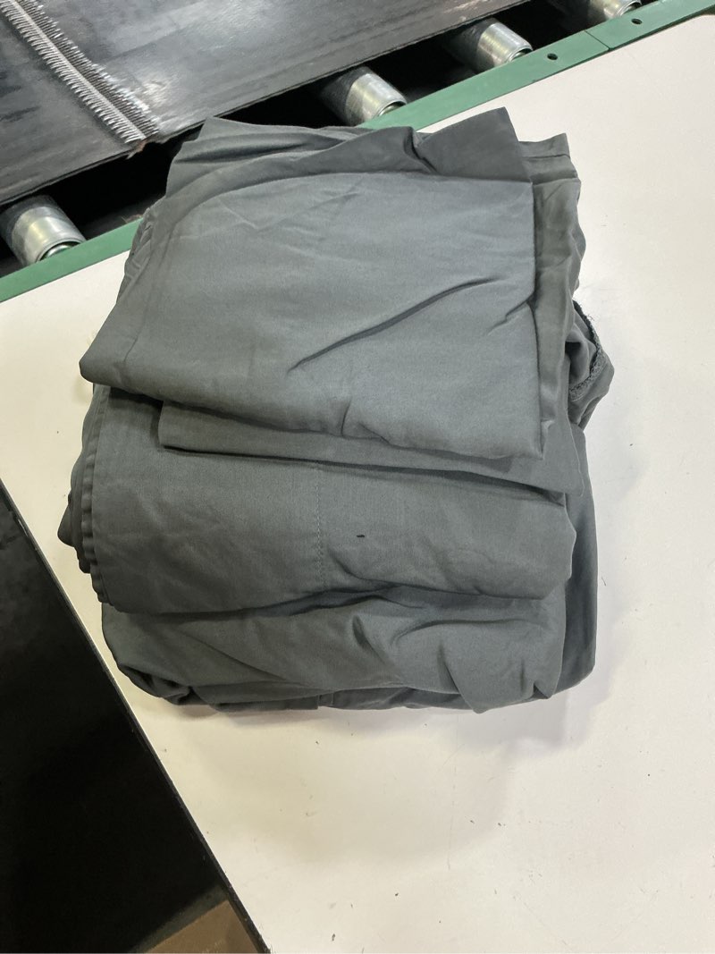 Condition photo showing Good Condition for bamboo sheet set, queen, charcoal