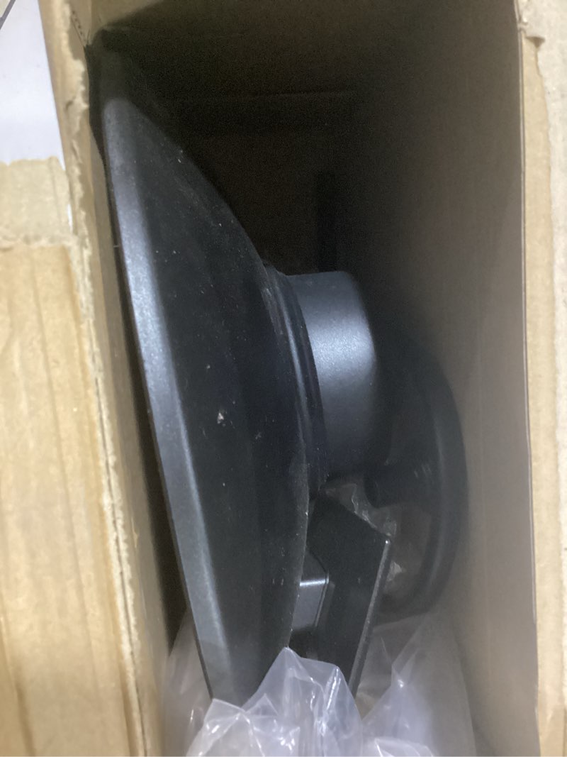 Condition photo showing As Is for Solar Barn Light Outdoor with Motion Sensor, 3 Lighting Modes Farmhouse Gooseneck Wall Light, IP65 Waterproof Dusk to Dawn Black Porch Light for Shed Garage Yard, Bulb Included, 1-Pack