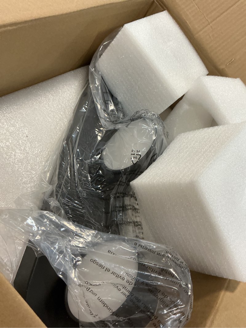 Condition photo showing Good Condition for URSOLA 3 Light Bathroom Vanity Light, LED Black Vanity Light Fixtures, Up and Down Rotatable Dimmable, 20 inch Bathroom Lighting Fixtures Over Mirror 3 Lights Black