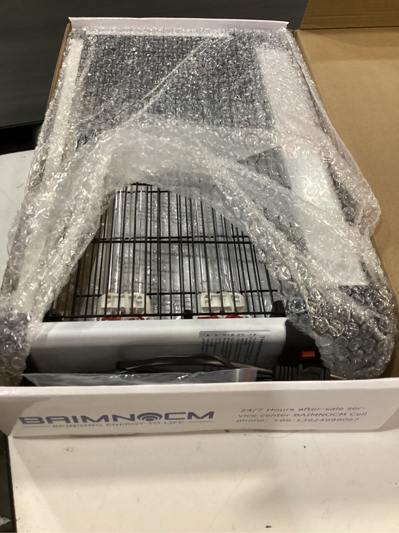 Condition photo showing Good Condition for UV Light Sanitizer with Ozone 76 Watts (2x38W), UVC Disinfection Lamp w/Remote Control, Odor and Dust Mite Removal, Ultraviolet Light for Kitchen/Basement/Bathroom Black 76W with-Ozone