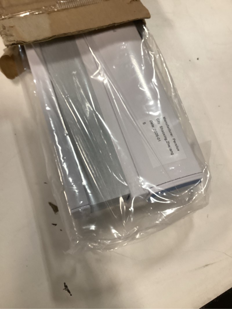 Condition photo showing Good Condition for persilux no tools no drill blackout cellular shades for windows cordless top down bottom up honeycomb blinds,easy to install cellular blinds for indoor windows, white, 18" w x 36" h 18"w x 36"h white(blackout)