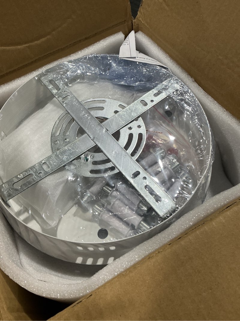 Condition photo showing Good Condition for garwarm modern ceiling light,23.6” dimmable led chandelier flush mount ceiling lights,remote control acrylic leaf white lamp fixture for living room dining room bedroom 60w white 23.6in