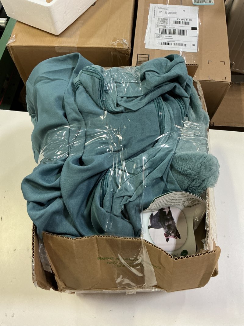 Condition photo showing Good Condition for FurHaven Orthopedic Dog Bed for Large Dogs, Sofa Contour Mattress with Egg Crate with a Solid Orthopedic Foam Base for Joint Support, Removable Washable Cover, Large, Plush & Suede, Deep Pool Large Deep Pool