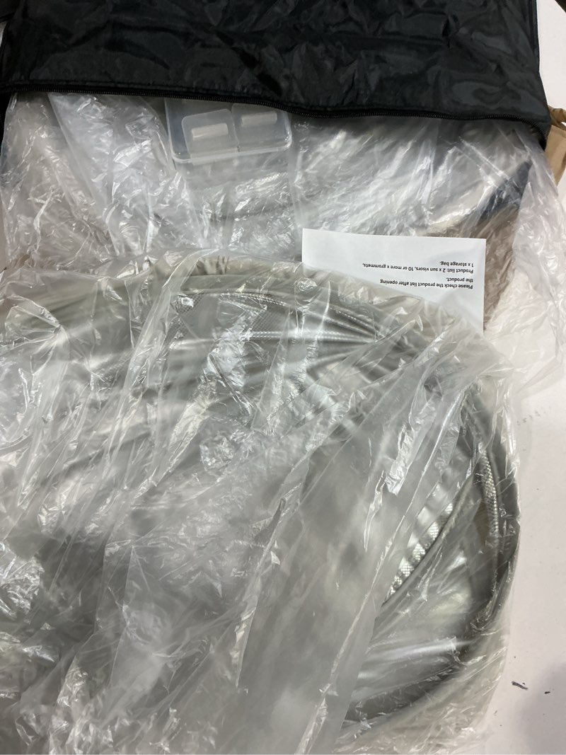 Condition photo showing Good Condition for 2025 sunshade for tesla model y 2024 - foldable, no sagging, compatible with tesla y accessories 2023 2022 2021, not fit for new model y 2025 juniper (light-gray) rstmy