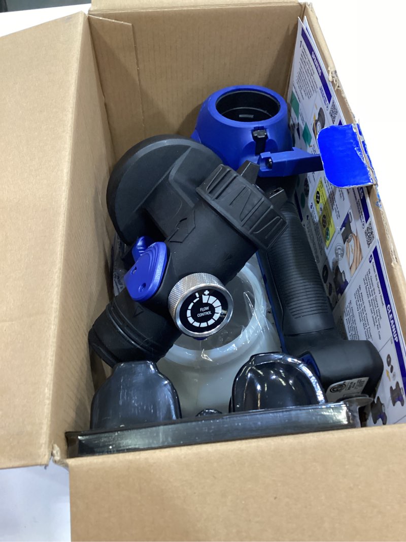 Condition photo showing As Is for evo hvlp handheld paint and stain sprayer with adjustable spray pattern