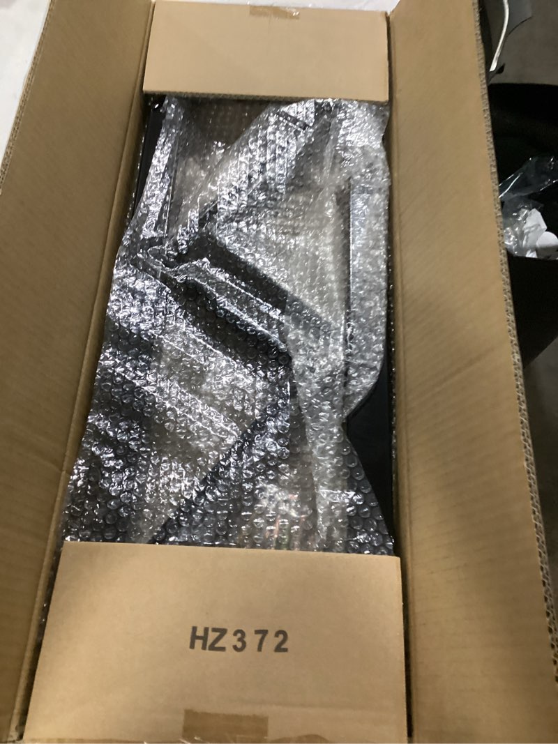 Condition photo showing Good Condition for 2pc steel stair riser 1-step, metal stair stringer load capacity 3000 lbs for outdoor stairs, metal steps for deck height 12.87", anti-rust powder coating, black 1 step 2