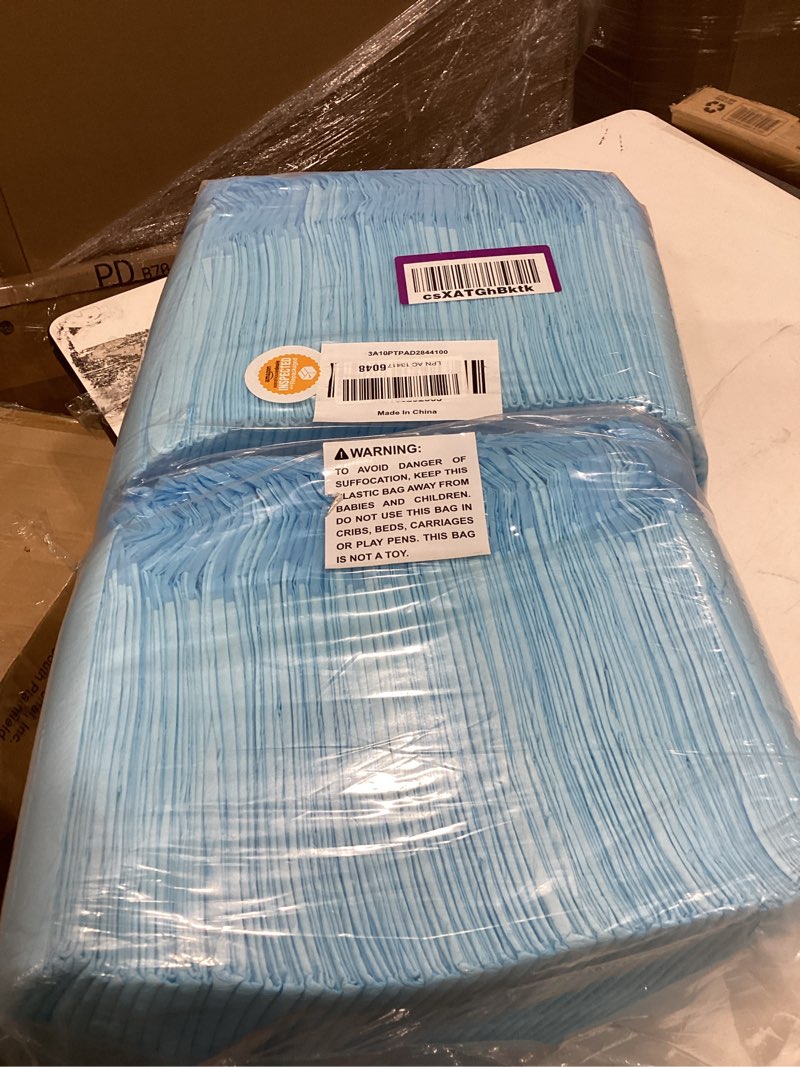 Condition photo showing Good Condition for super-absorbent waterproof dog and puppy pet training pad, housebreaking pet pad,blue (28"x44"(100pcs))