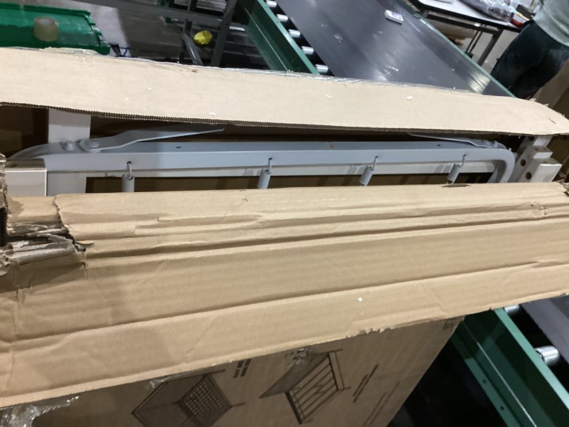 Condition photo showing Good Condition for Dream On Me Synergy 5-in-1 Convertible Full-Size Baby Crib with Toddler, Day & Full Bed Conversion in White, GreenGuard Gold & BSA, 3 Mattress Heights, Sustainable Pinewood White Synergy