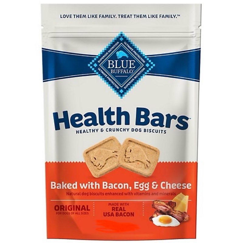 (2lb x 4 boxes) Blue Buffalo® Health Bars Crunchy Adult Dog Treats - 32oz each