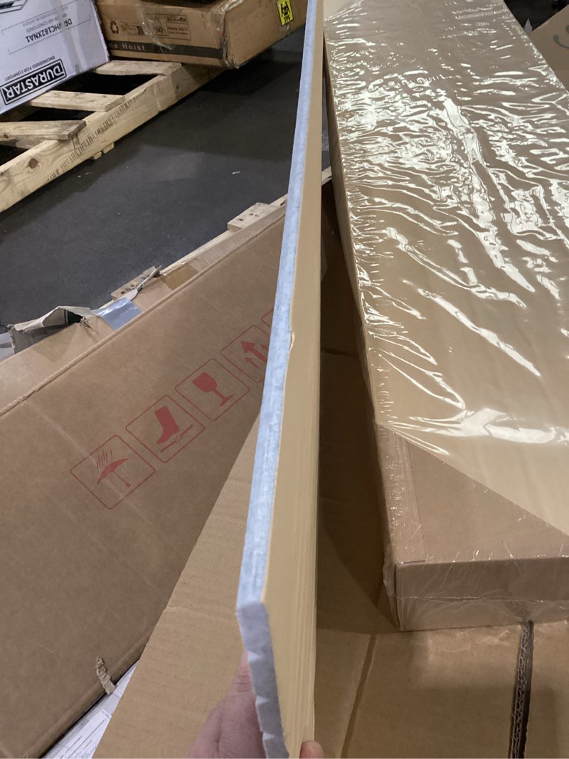 Condition photo showing New/Like New for acoustic sound paneling with adhesive backing 10 piece white