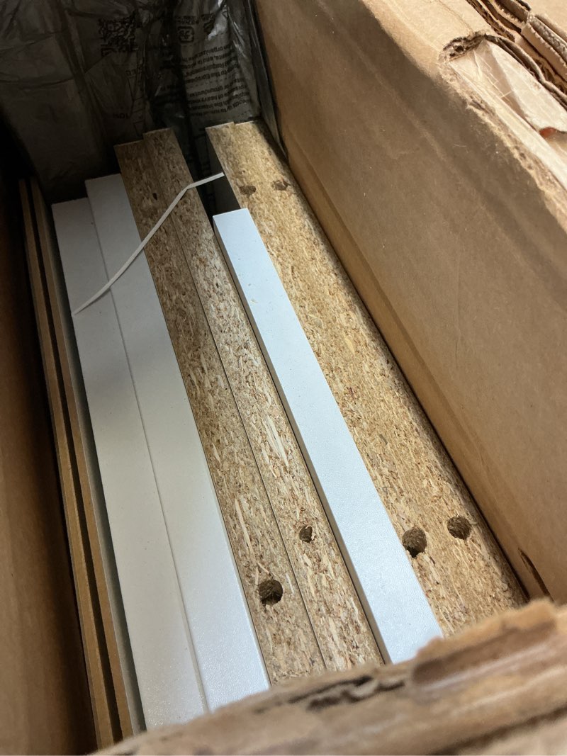 Condition photo showing Good Condition for Prepac Yaletown Bookcase with Doors, White Storage Cabinet with Doors and Shelves, Accent Cabinet 23.75" W x 79.50" H x 12.25" D, WSBR-2310-1