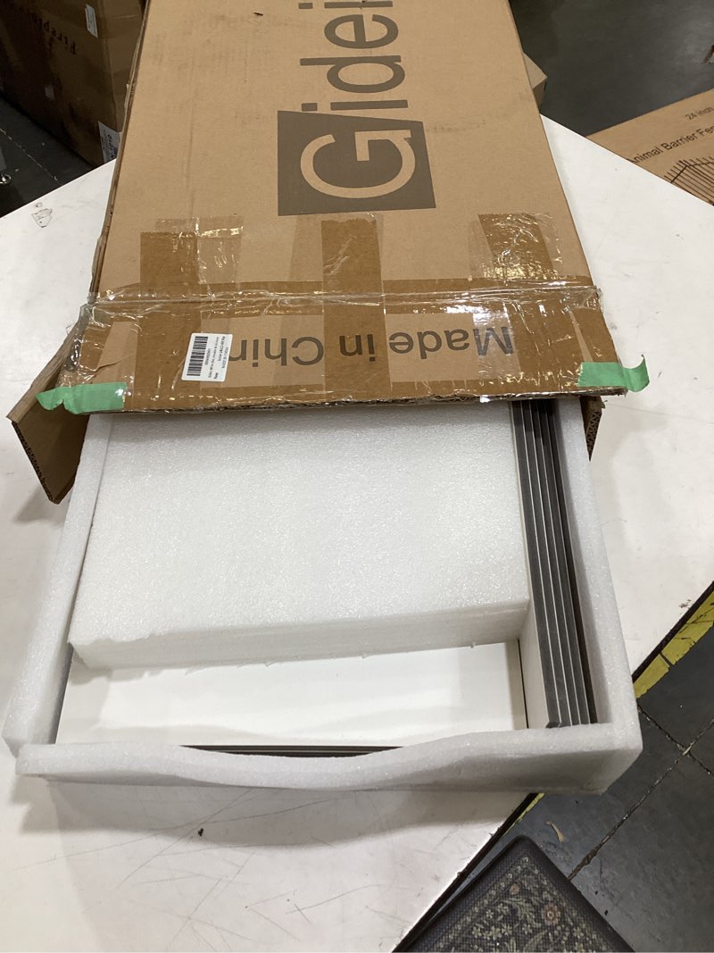 Condition photo showing Good Condition for white shelf covers for wire shelving 24x12 inch 5-pack, instant pvc wood look for pantry, closet & kitchen, diy trimmable & odorless 24x12x2in white