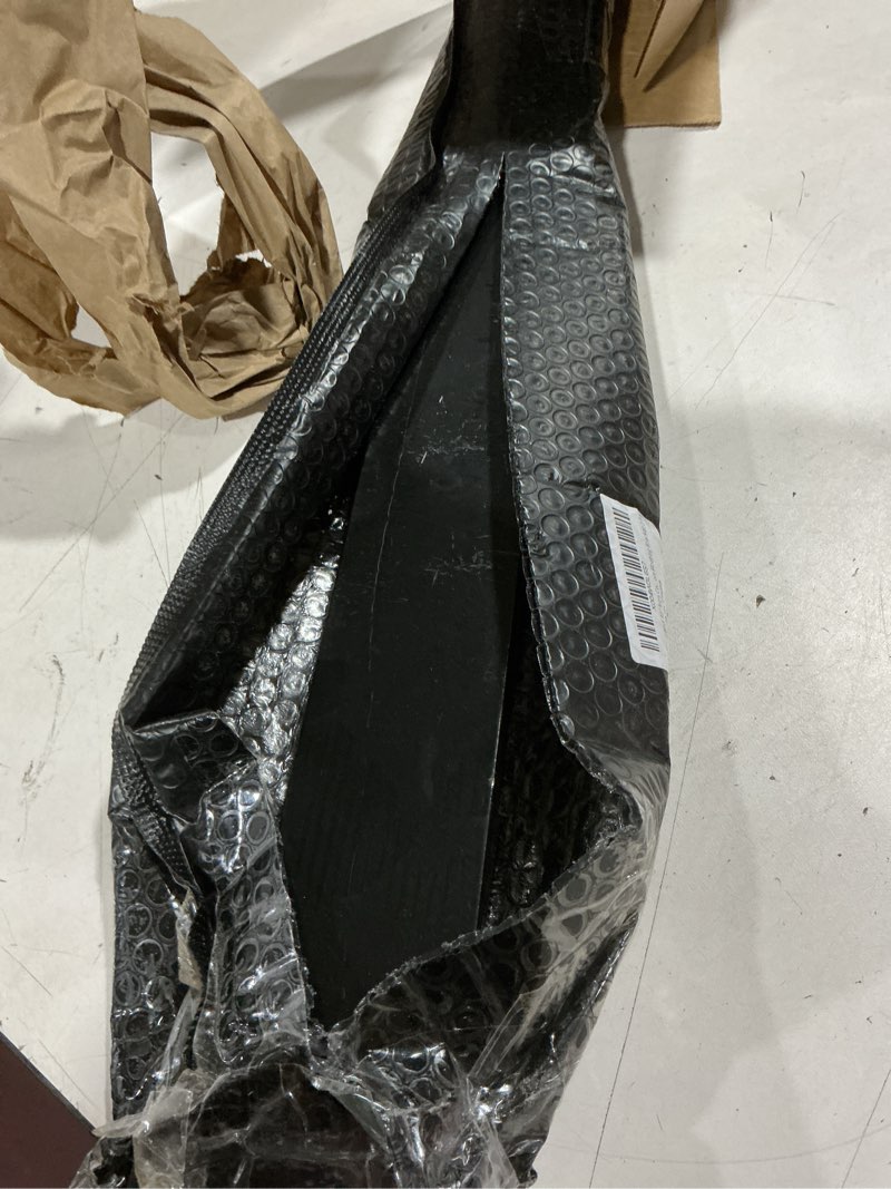 Condition photo showing As Is for 32'' hidden island countertop support bracket 350lbs capability each, 1/2'' thick x 2.5'' width heavy-duty i ron supports for hidden island countertop granite, quartz, wood and concrete, 2 pack 32" 32 inch