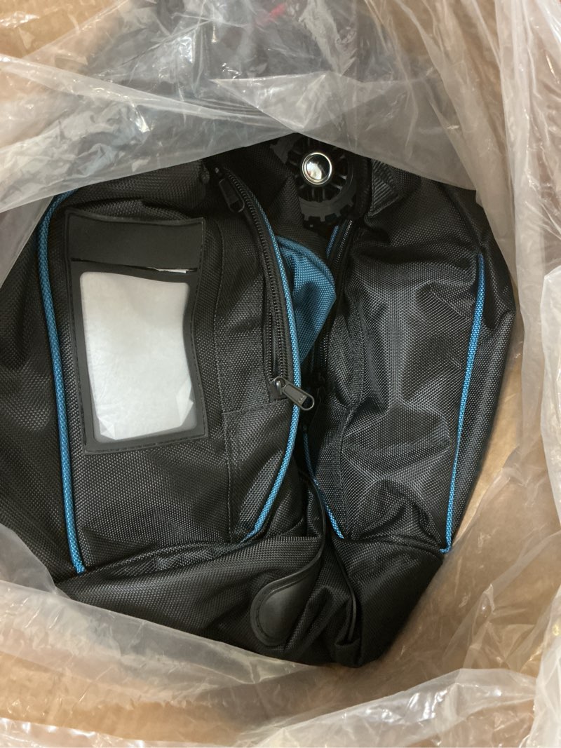 Condition photo showing Good Condition for Golf Travel Bags for Airlines with Wheels, Hard Case Top and 1680D Heavy Duty Oxford Protect Golf Clubs, Lightweight and Easy to Maneuver Ravenfire