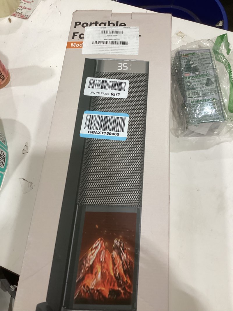 Condition photo showing New/Like New for Space Heaters for Indoor Use, 1500W PTC Ceramic Electric Heater with Thermostat, Room Temperature Display, 70° Oscillation, Remote Control, 12H Timer, Quiet Portable Heater for Office Bedroom