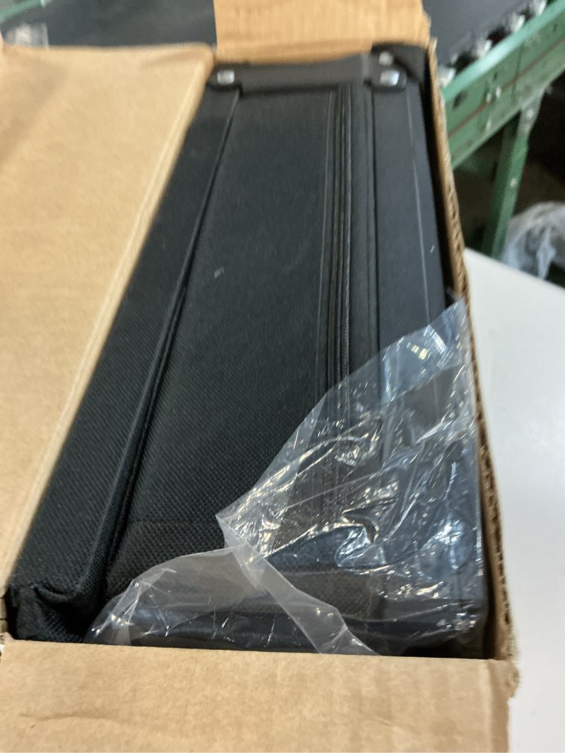 Condition photo showing Good Condition for sheenive stadium seats for bleachers with back support, bleacher seats with backs and cushion wide, padded portable folding comfort stadium chair with shoulder strap for football baseball games black 1