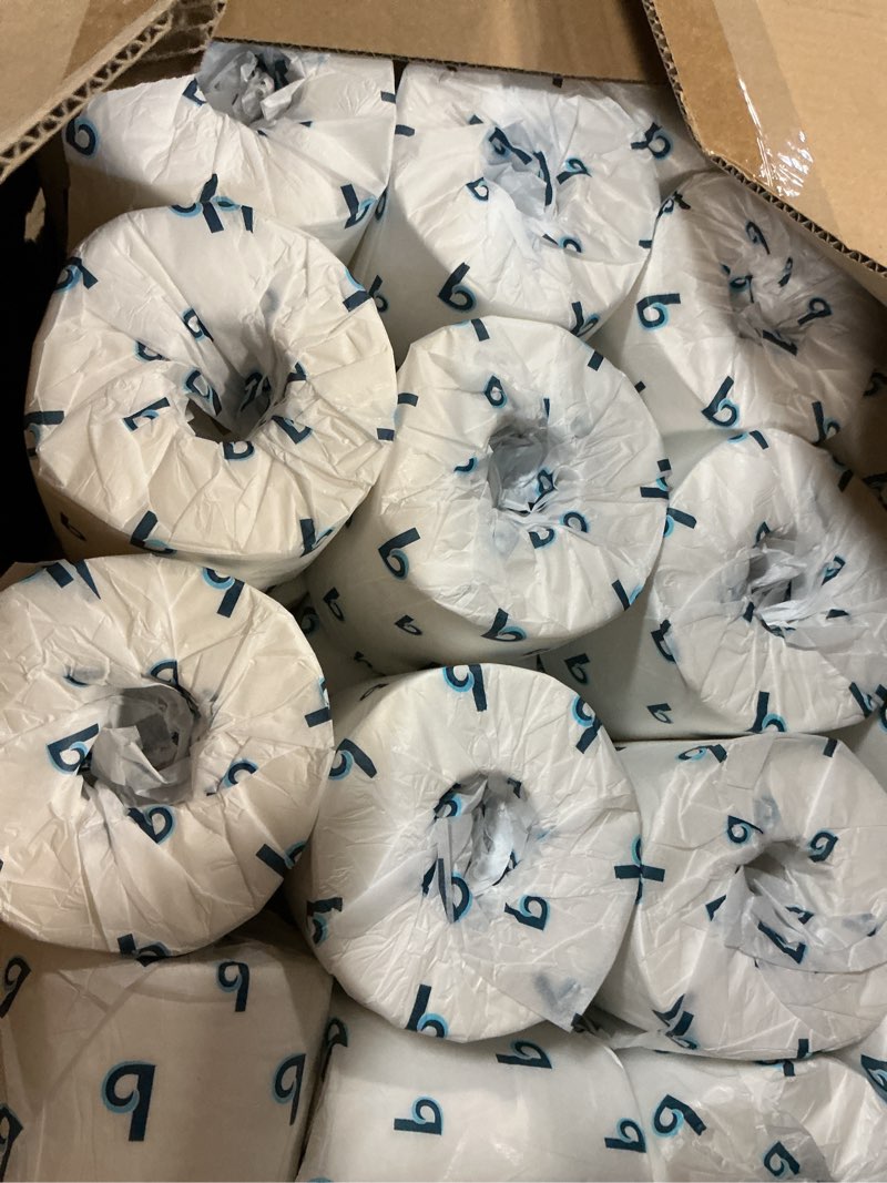 Condition photo showing Good Condition for boardwalk 6170 one-ply toilet tissue sheets, white, 1000 sheets per roll (case of 96)