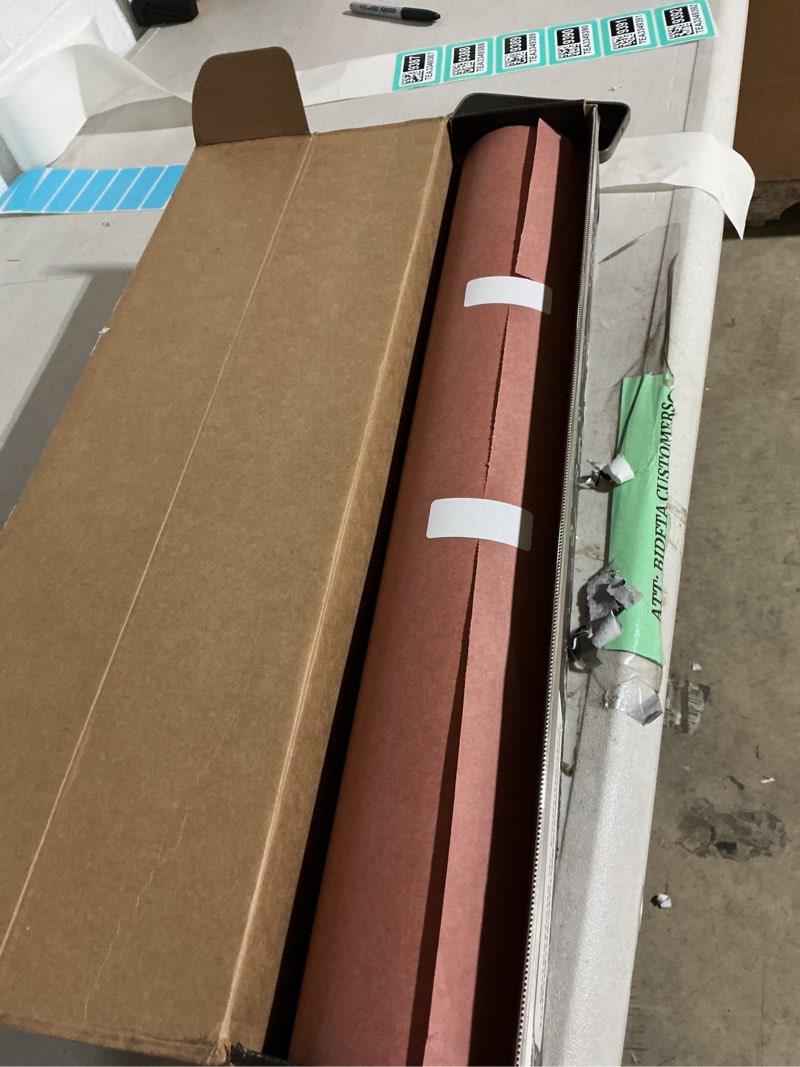 Condition photo showing Good Condition for meat hugger - pink butcher paper dispenser box (24 inch by 225 feet roll) - heavy duty unwaxed unbleached food grade paper - smoker safe, use wrap while cooking for tender meat