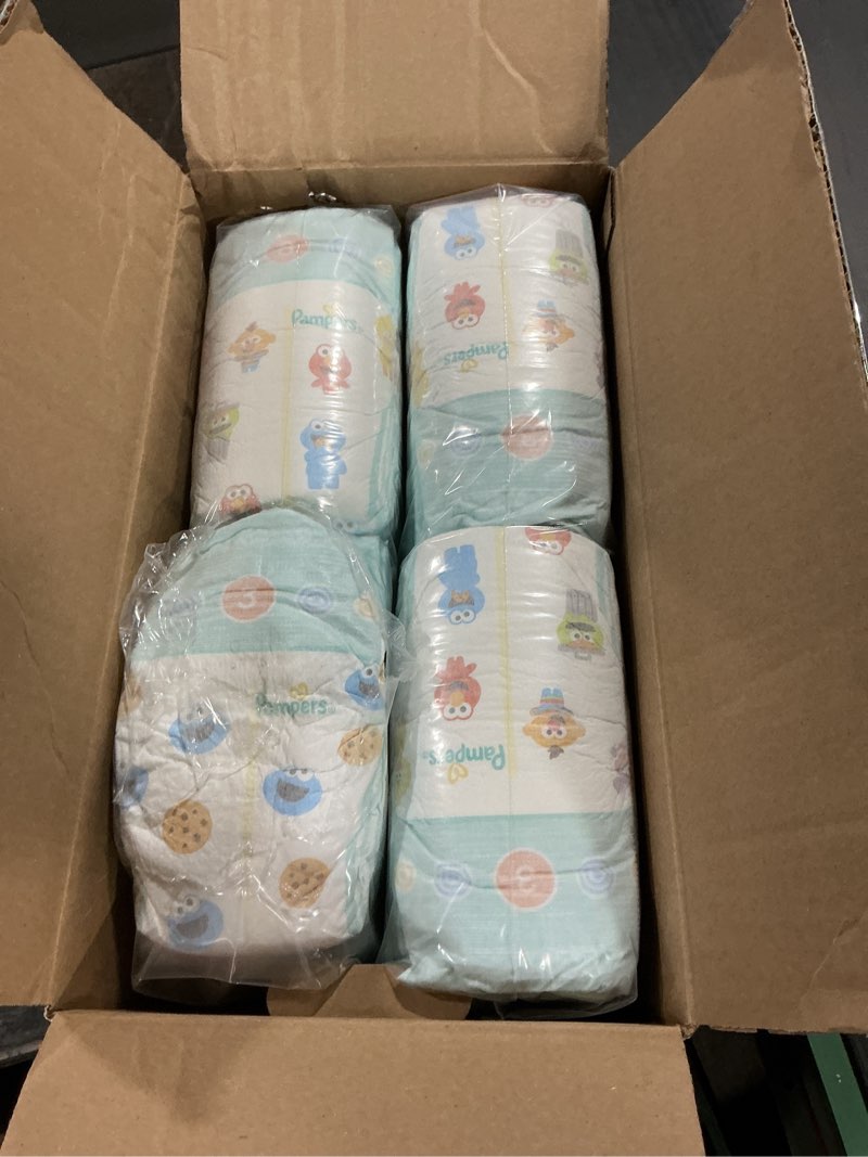 Condition photo showing Good Condition for pampers diapers - baby dry - size 3, 168 count, absorbent disposable infant diaper (packaging may vary) size 3 168