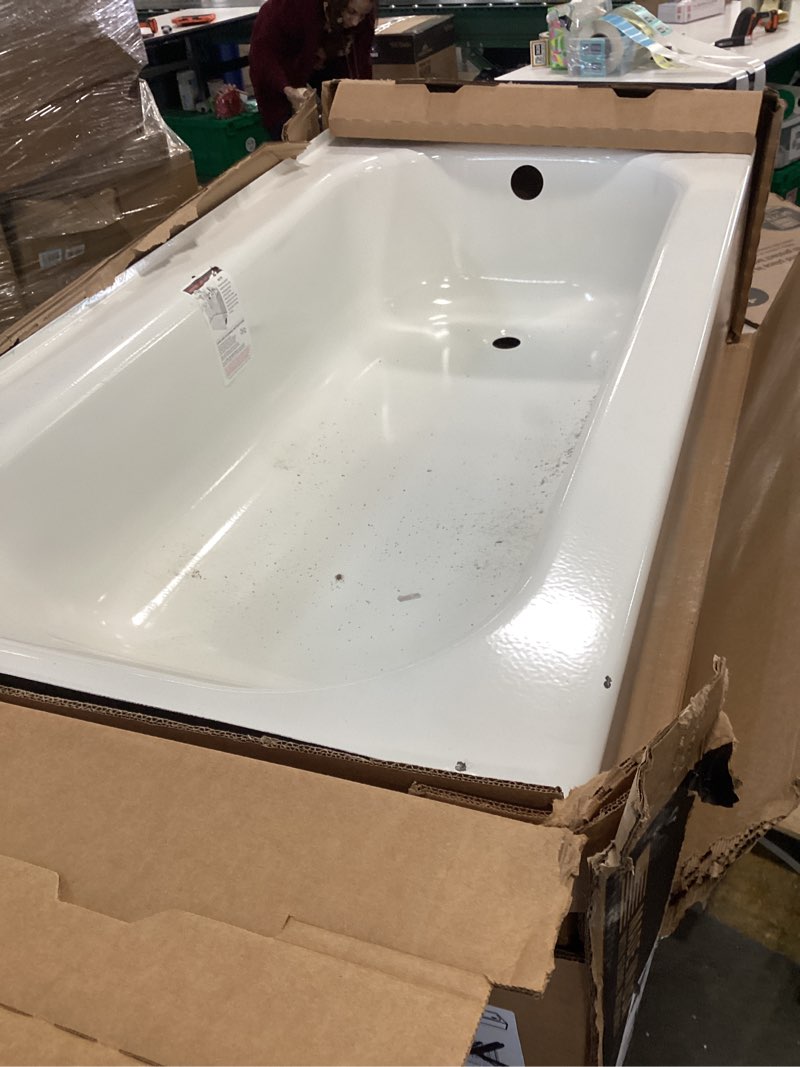 Condition photo showing Good Condition for  MAAX Pro Steel Plus 32-in x 60-in White Porcelain Enameled Steel Rectangle Alcove