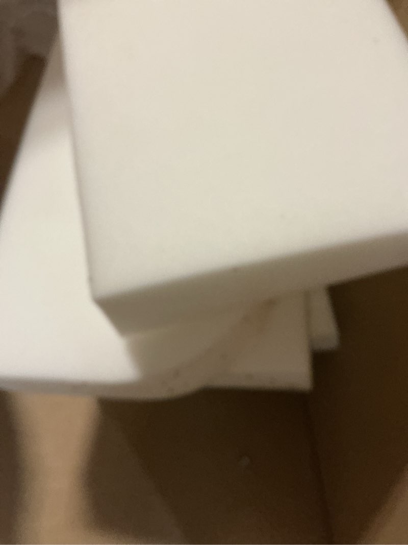 Condition photo showing As Is for FurHaven Classic Sofa Orthopedic Dog Bed for Large Dogs with Egg Crate with a Solid Orthopedic Foam Base for Joint Support, Removable Washable Cover, Large, Quilted Sofa, Navy (Blue) Large Navy Blue