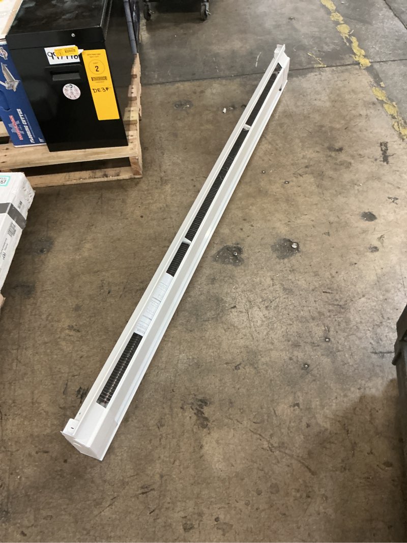 Condition photo showing As Is for cadet 48-in 240-volt 1000 -watt standard electric baseboard heater