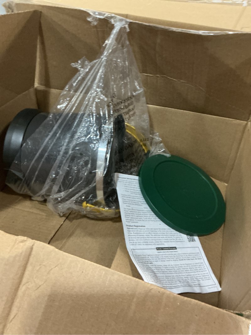 Condition photo showing As Is for Presto 05427 FryDaddy Electric Deep Fryer, Green/Gold