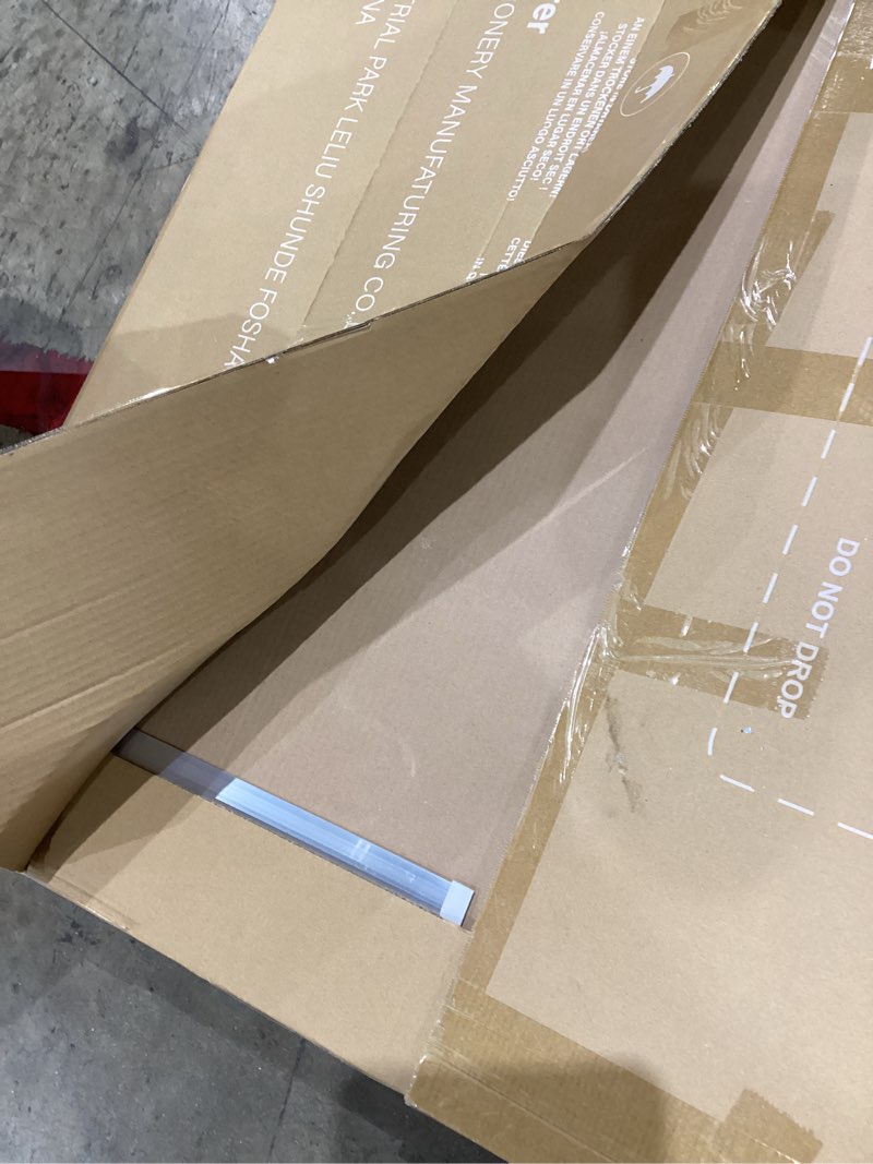 Condition photo showing Good Condition for magnetic white board dry erase board for wall?72" x 48" (6ft x 4ft) wall-mounted aluminum frame marker board, foldable portable whiteboard with a long pen tray for school, classroom, office & home 48"w x 72"h style b