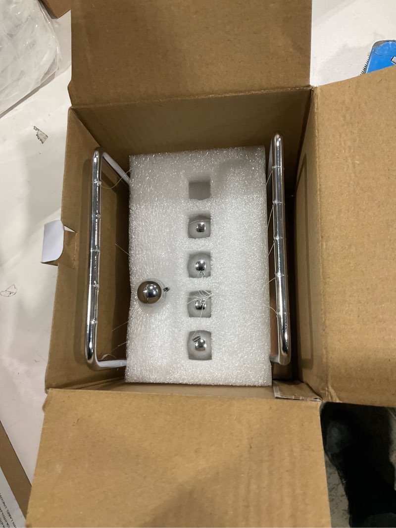 Condition photo showing Good Condition for Smilesorg Newton's Cradle Balance Balls Fascinating Physics Gadget for Home and Office 5 Beads