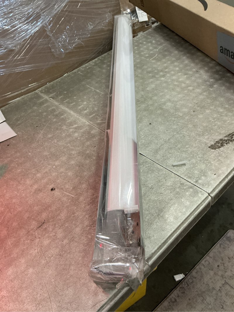 Condition photo showing As Is for persilux cordless zebra blinds for windows free-stop roller window shades (39" w x 72" h, white) dual layer light control for day and night, light filtering sheer shades for home, easy to install 39"w x 72"h white