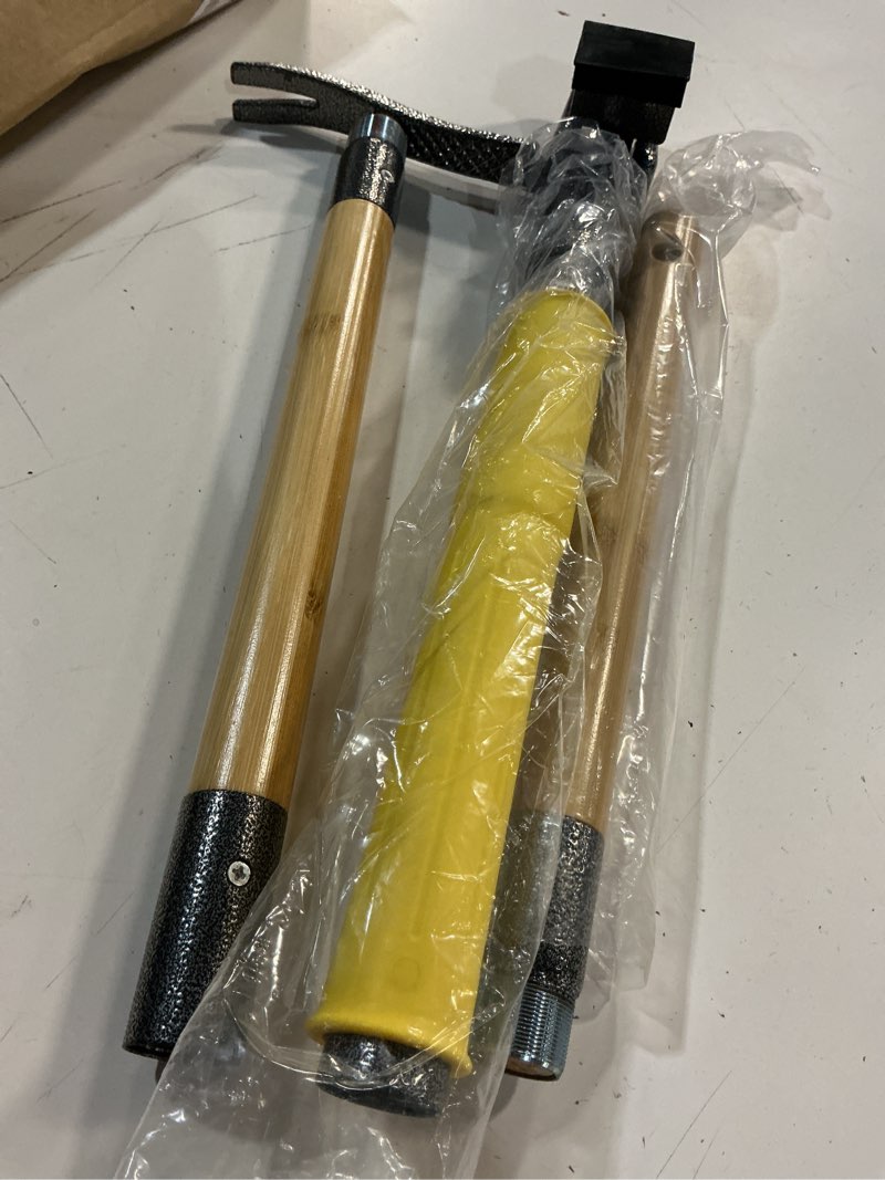 Condition photo showing Good Condition for weed puller tool stand up with slide-release ejection, reinforced steel weeder with 3-section long handle, no-touch cleaning for lawn & garden, heavy duty no bend weeding tool for dandelions, thistles yellow