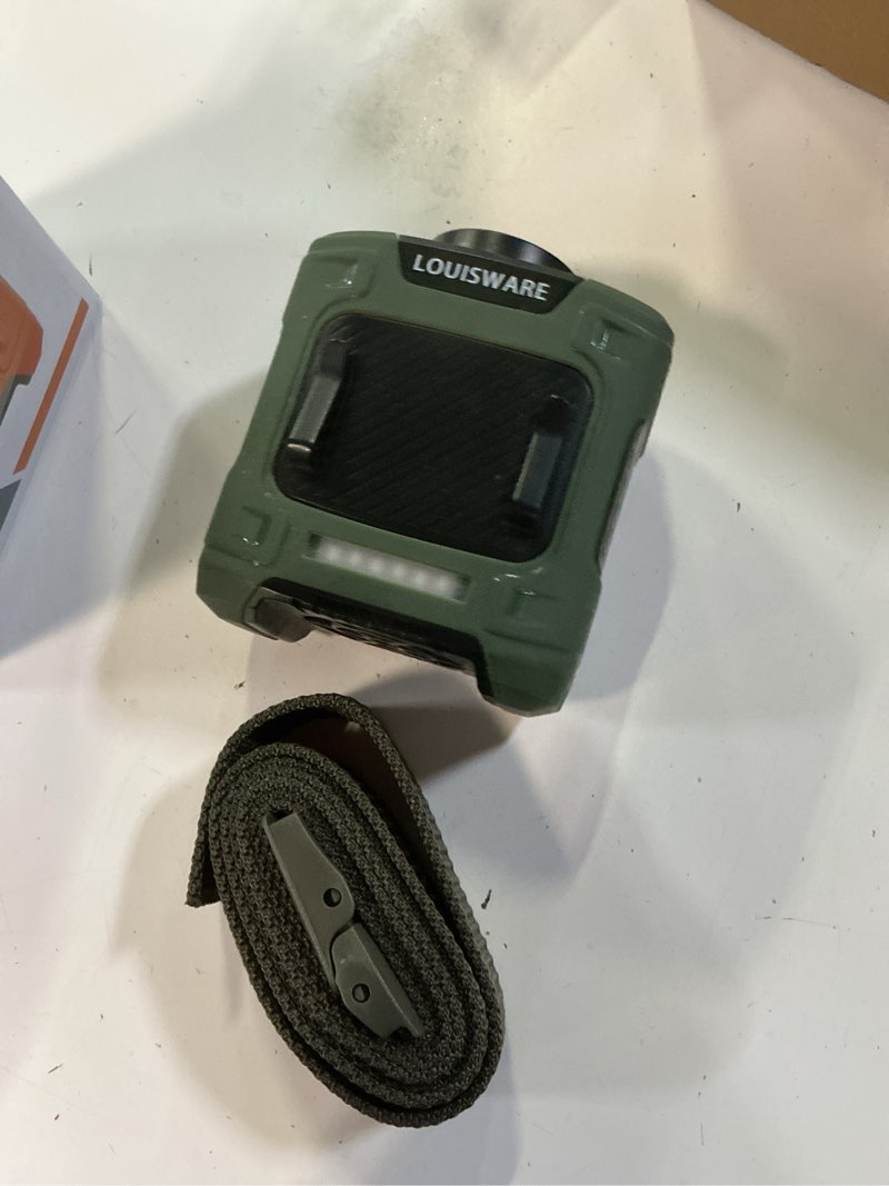 Condition photo showing Good Condition for portable waist fan 10000mah rechargeable waist clip fan 18000rpm with max 12h working time 3-speed adjustment with led flashlight portable fan for outdoor jobsite and etc green