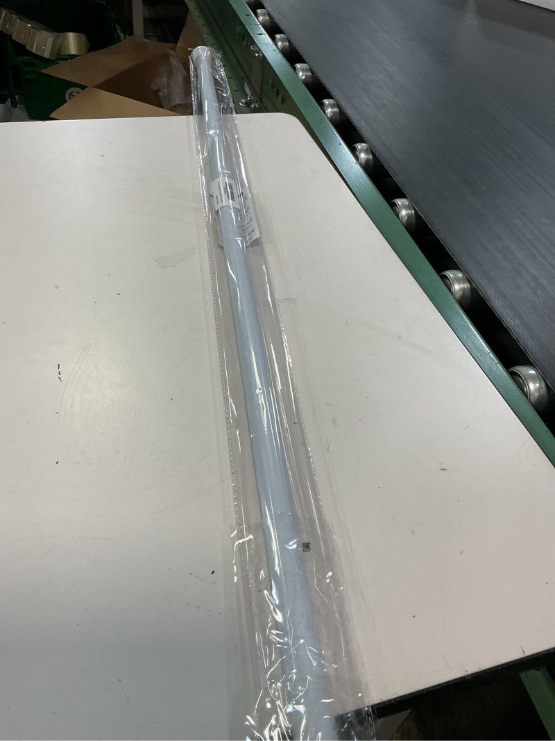 Condition photo showing New/Like New for tension rods room divider, premium adjustable curtain tension rods, 41-77 inch large curtain rod, no drilling tension pole for kitchen, bathroom, cupboard, wardrobe, window, bookshelf diy project 1pcs white 41-77 in - 1 pcs