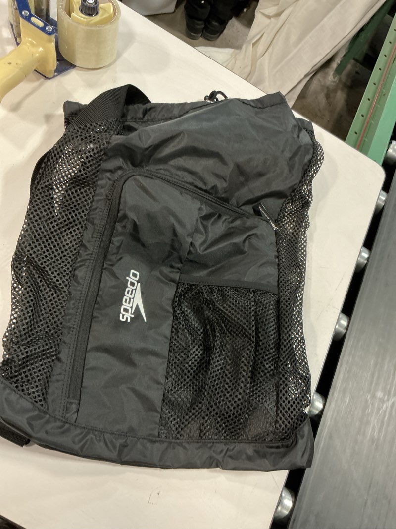 Condition photo showing As Is for Speedo Ventilator Mesh Equipment Bag