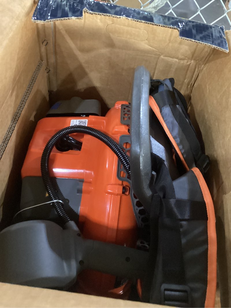 Condition photo showing Good Condition for Husqvarna 150BT Backpack Blower, a 2-cycle, 51cc machine designed for leaf and debris removal