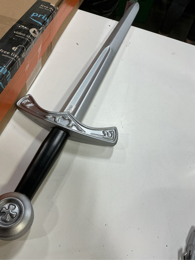 Condition photo showing Good Condition for hero's edge foam junior excalibur sword, 28"
